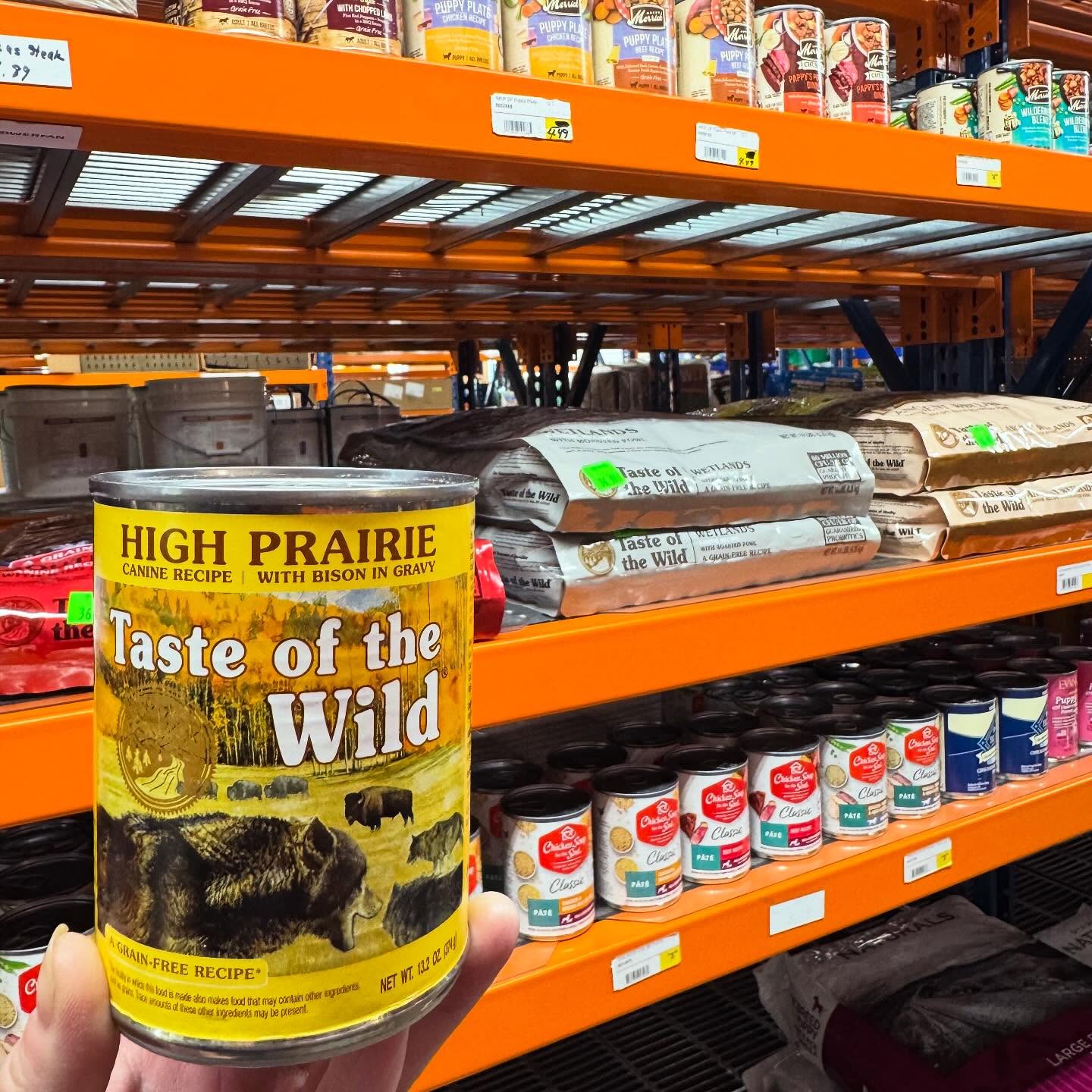 Taste of the Wild High Prairie Grain-Free Wet Dog Food with Bison in Gravy - 13.2 oz Can
